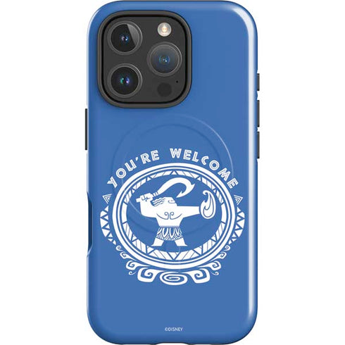 Disney Princess Moana Youre Welcome iPhone 16 Pro Magsafe Impact Case